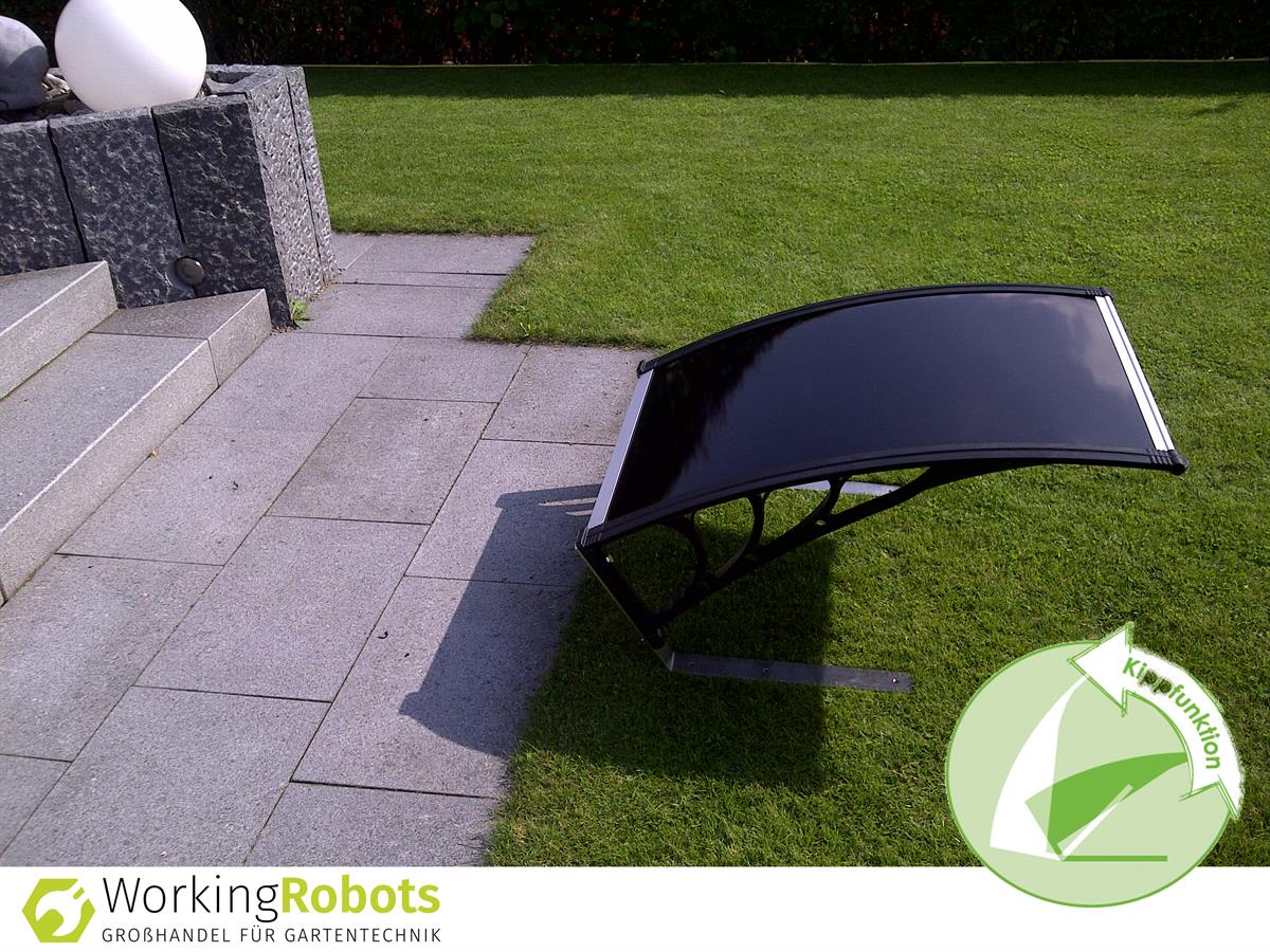 Mower-Dach schwarz mit Kippfunktion