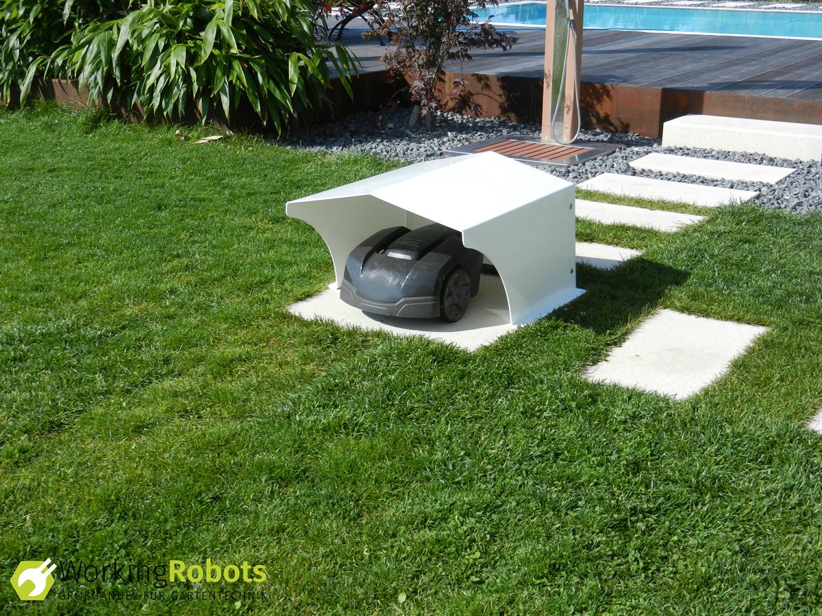 Mower-Haube Acryl klein  mit Rückwand