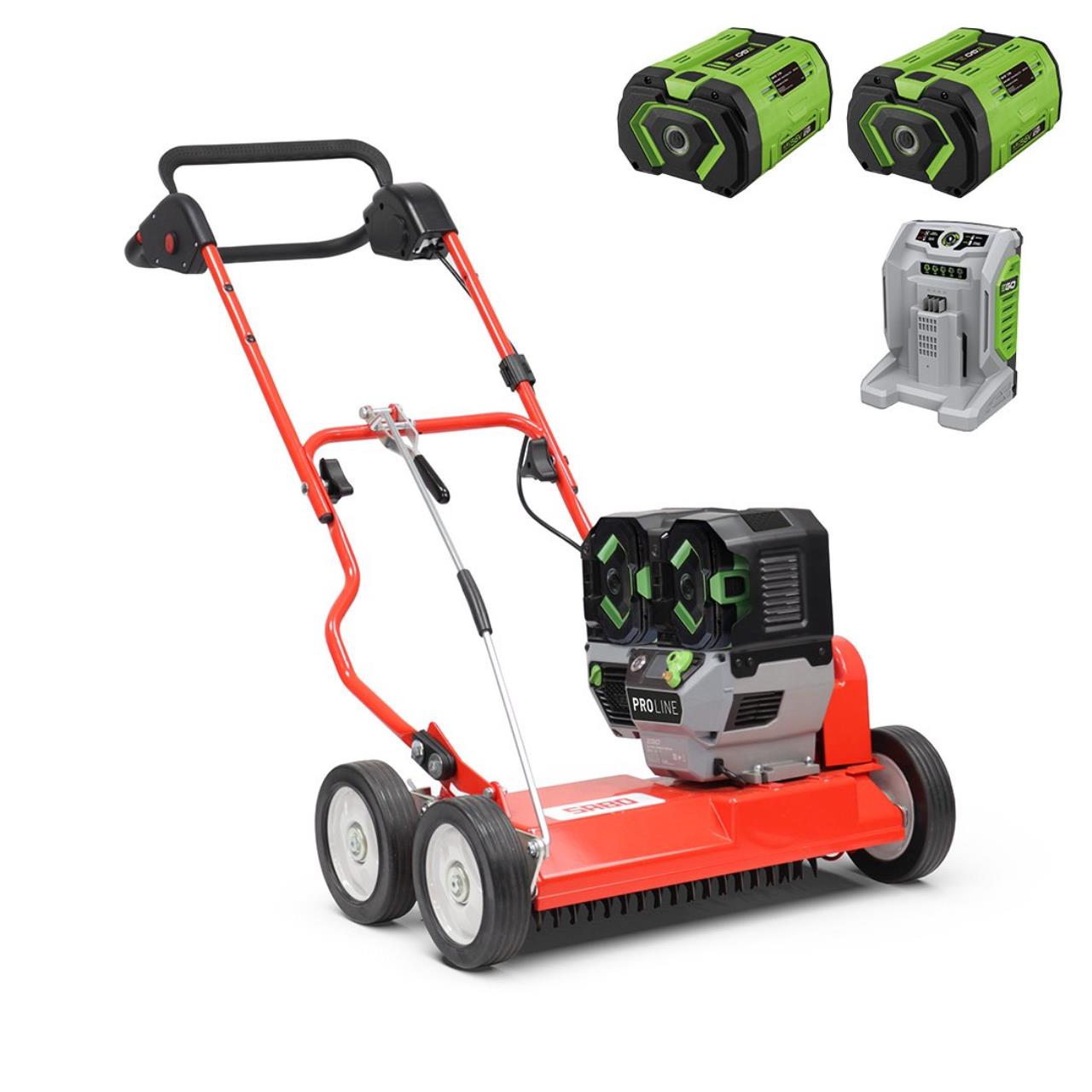 Akku-Vertikutierer 45-PRO E V PUSH Aktions-Set - inkl. Akku und Ladegerät