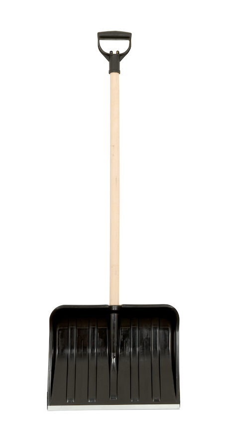 Schneeschaufel Schwarz